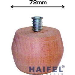 ΠΟΔΙ ΔΙΑΚ.ΞΥΛ. 5cm Φ72mm