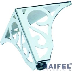 ΠΟΔΙ ΑΛΟΥΜΙΝΙΟΥ 10CM ΧΡΩΜΙΟ