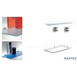 ΡΑΦΙ ΓΥΑΛΙΝΟ ΔΙΑΦΑΝΟ 15X60mm